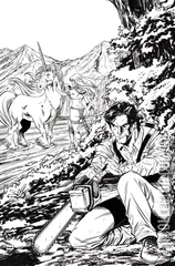 Variant Cover for Red Sonja vs. The Army of Darkness #2