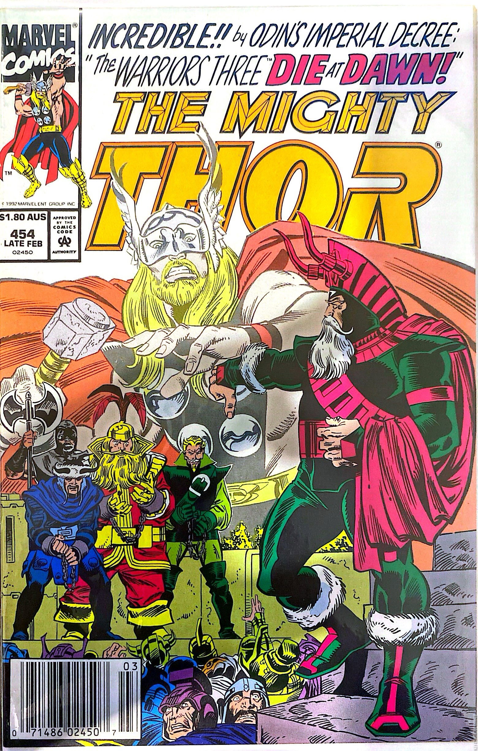 Thor #454 Australian – Value & Details | Key Collector Comics