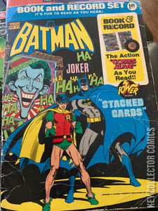 Batman: Stacked Cards Book and Record Set