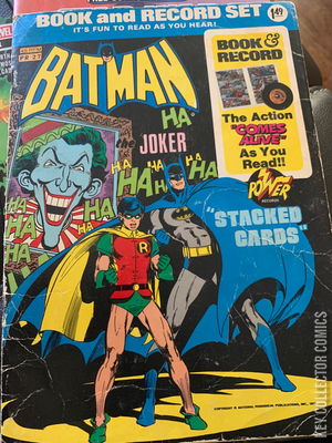 Batman: Stacked Cards Book and Record Set