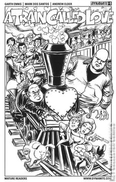 Variant Cover for A Train Called Love #1