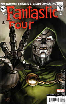 Variant Cover for Fantastic Four #5