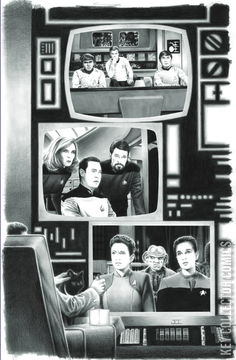 Variant Cover for Star Trek 500 #500