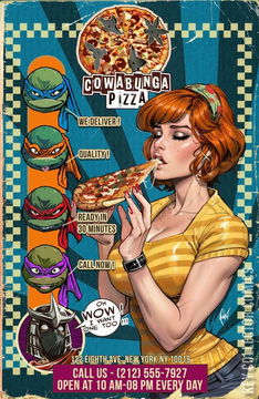 Variant Cover for Teenage Mutant Ninja Turtles #9