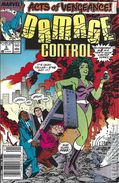 Variant Cover for Damage Control #3