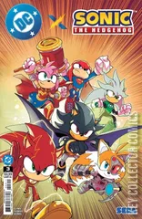 Cover for DC x Sonic the Hedgehog #3
