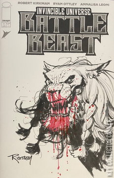 Variant Cover for Invincible Universe: Battle Beast #1