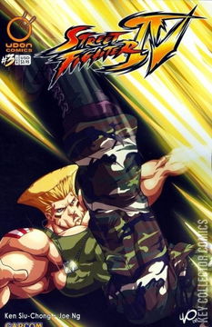 Variant Cover for Street Fighter IV #3
