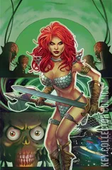 Variant Cover for Red Sonja Attacks Mars #3