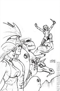 Variant Cover for Herculoids #4