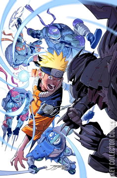 Variant Cover for Teenage Mutant Ninja Turtles / Naruto #4