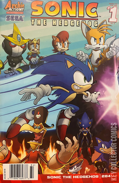 Variant Cover for Sonic the Hedgehog #284