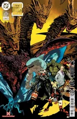 Variant Cover for Justice League vs. Godzilla vs. Kong #1