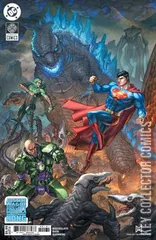 Variant Cover for Justice League vs. Godzilla vs. Kong #1