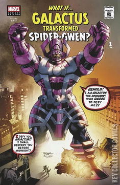 Variant Cover for What If? Galactus Transformed Spider-Gwen #1