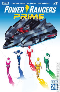 Variant Cover for Power Rangers: Prime #7