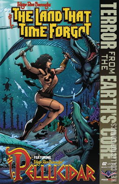 Variant Cover for The Land That Time Forgot: Pellucidar #2