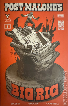 Variant Cover for Post Malone's Big Rig #1