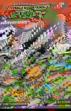 Variant Cover for Teenage Mutant Ninja Turtles Adventures: Return of the Shredder