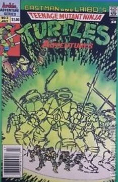 Variant Cover for Teenage Mutant Ninja Turtles Adventures #3