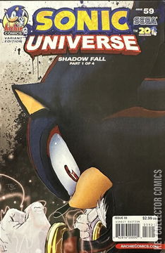 Variant Cover for Sonic Universe #59