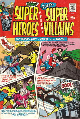 Super Heroes Versus Super Villains