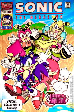 Variant Cover for Sonic the Hedgehog #138