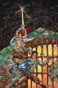 Variant Cover for Red Sonja vs. The Army of Darkness #3