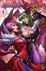 Cover for Darkstalkers x Street Fighter: Blood Throne #1