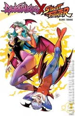 Cover for Darkstalkers x Street Fighter: Blood Throne #1