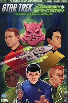 Variant Cover for Star Trek / Green Lantern: Stranger Worlds #6