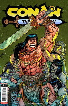 Variant Cover for Conan the Barbarian #21