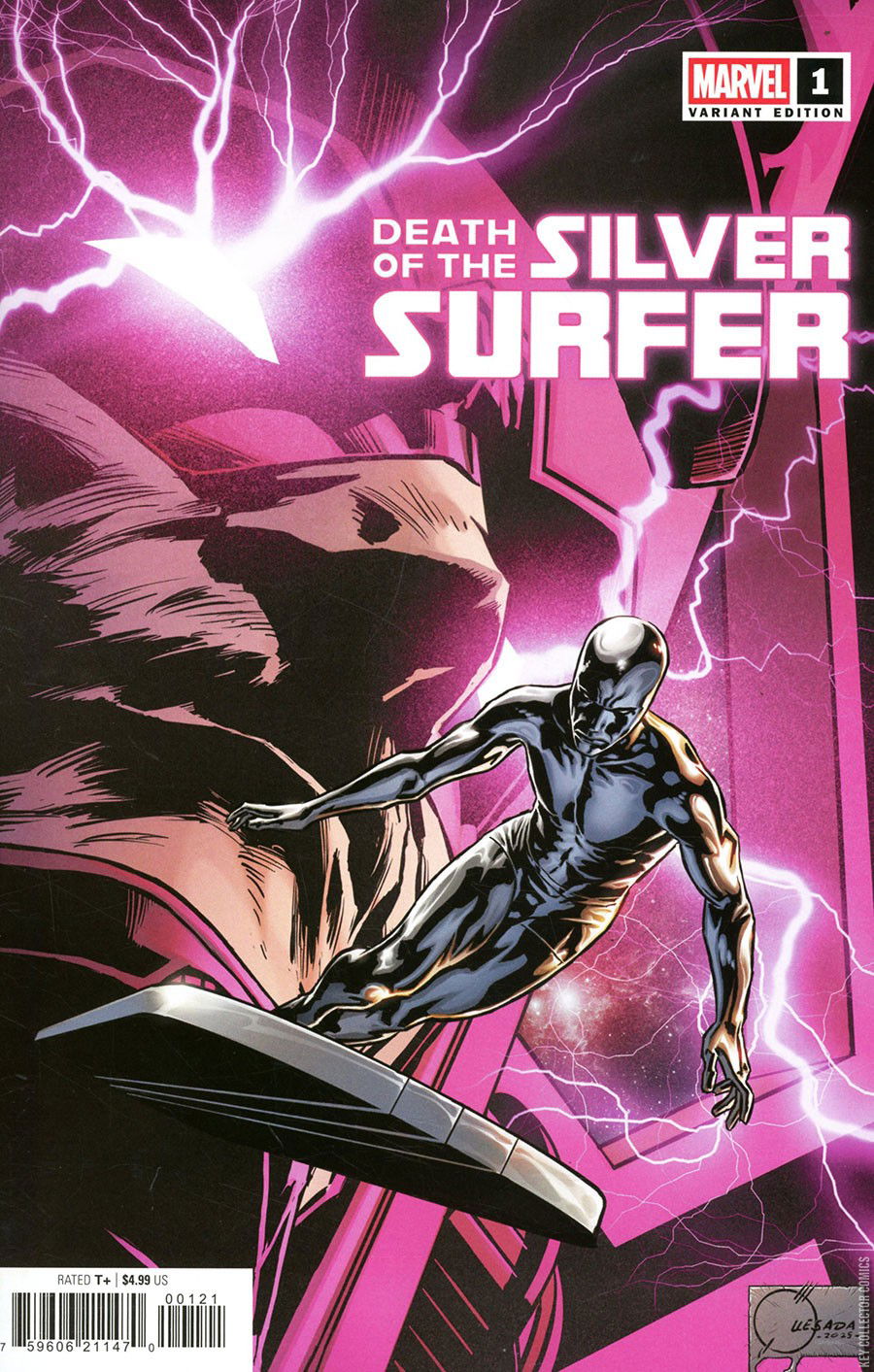 アメコミ リーフ Death Silver Surfer Mico Suayan アメコミ リーフ