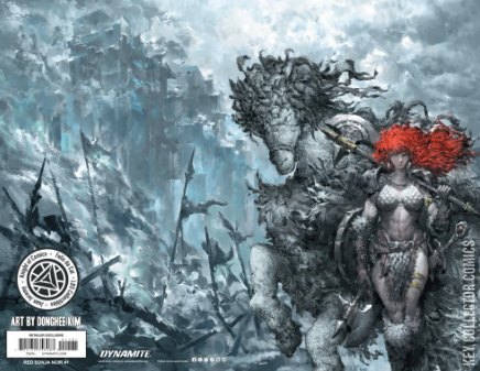 Variant Cover for Red Sonja: Noir #1