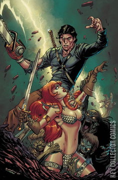 Variant Cover for Red Sonja vs. The Army of Darkness #4