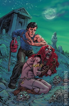 Variant Cover for Red Sonja vs. The Army of Darkness #4