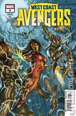 Cover for West Coast Avengers #8