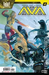 Cover for Aliens vs. Avengers #4