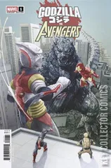 Variant Cover for Godzilla vs Avengers #1
