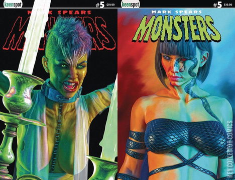 Variant Cover for Mark Spears: Monsters #5