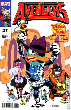 Variant Cover for Avengers #27