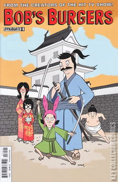 Variant Cover for Bob's Burgers #3