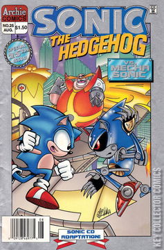 Variant Cover for Sonic the Hedgehog #25