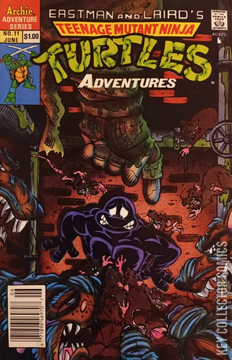 Variant Cover for Teenage Mutant Ninja Turtles Adventures #11