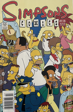 Variant Cover for Simpsons Comics #114