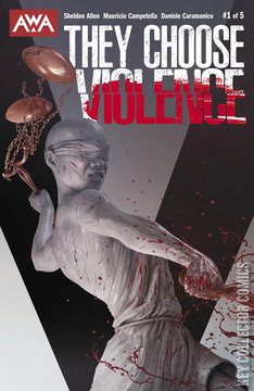 Variant Cover for They Choose Violence #1