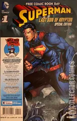 Variant Cover for Free Comic Book Day 2013: Superman - Last Son of Krypton #1