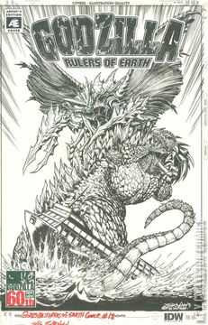 Variant Cover for Godzilla: Rulers of Earth #18