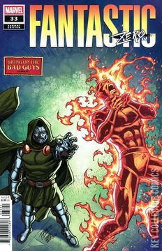 Variant Cover for Fantastic Four #33