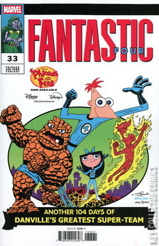 Variant Cover for Fantastic Four #33